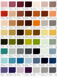 Leyland Colour Chart